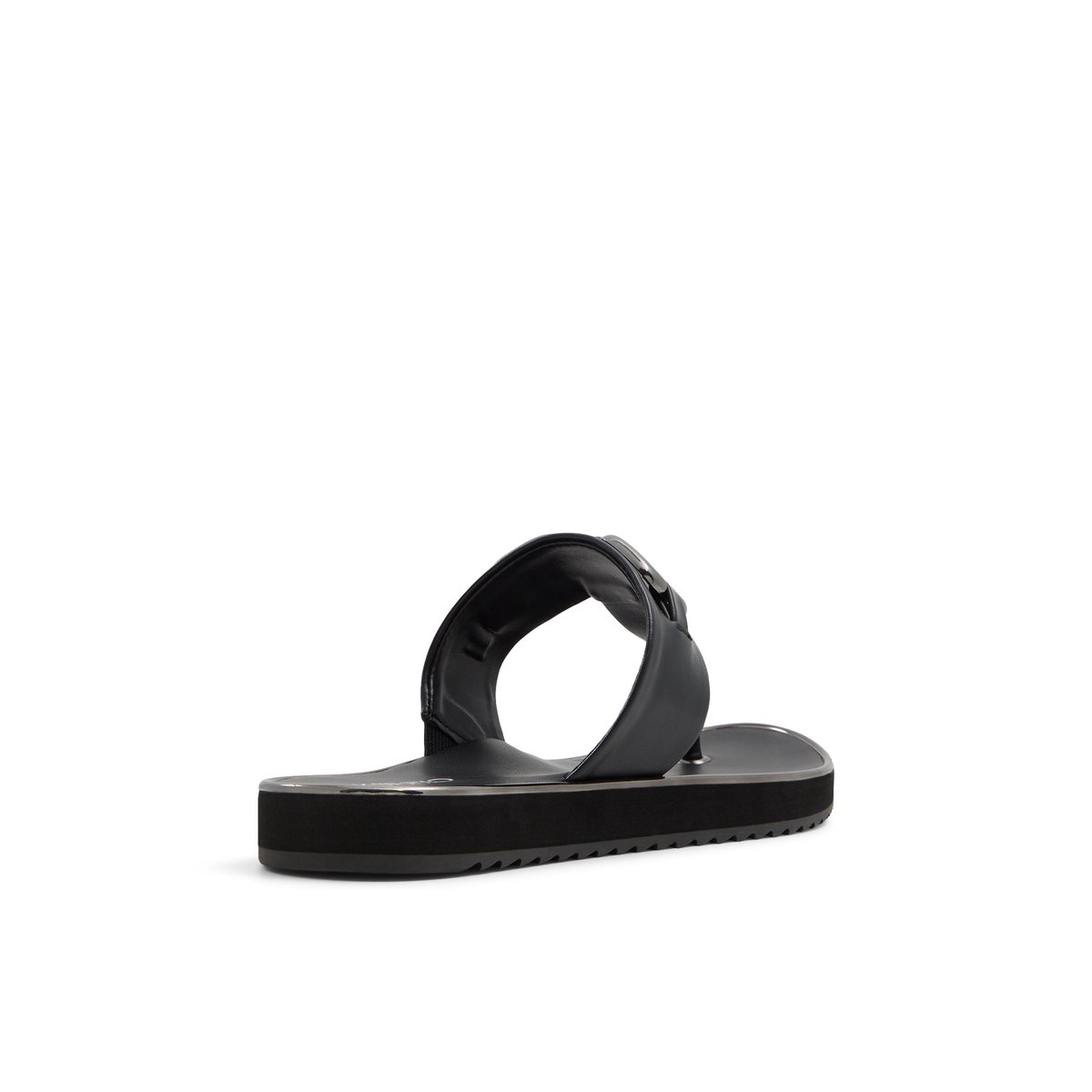 K STUDIO-Chaecan-Tongs sandales - Talon plat - Noir