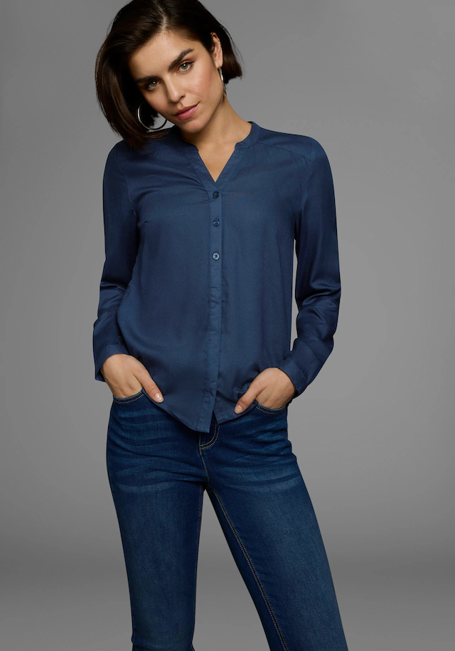 AJC Hemdbluse , aus weich fliessender Viskose