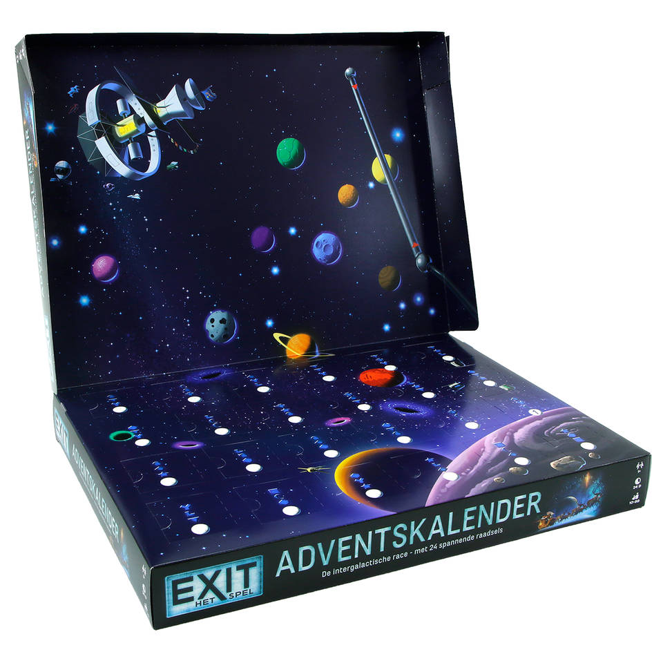 EXIT adventskalender de intergalactische race