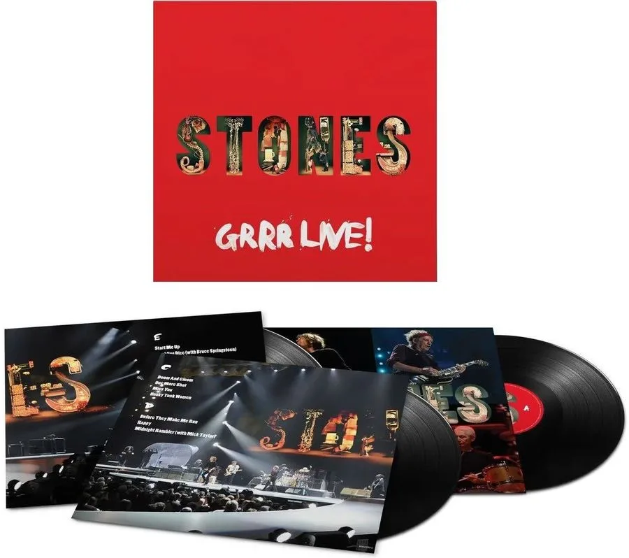 The Rolling Stones - GRRR Live! Édition Limitée (3 LP) Disques vinyle Pop Rock