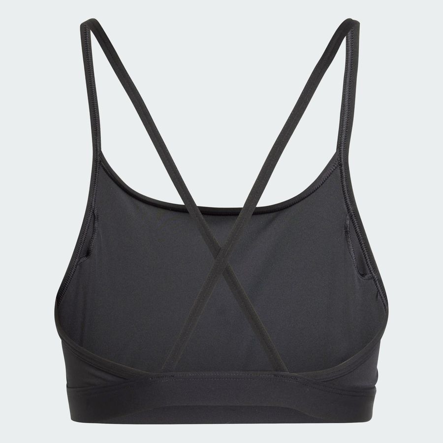 Adidas Aeroreact Big Logo Graphic Bra
