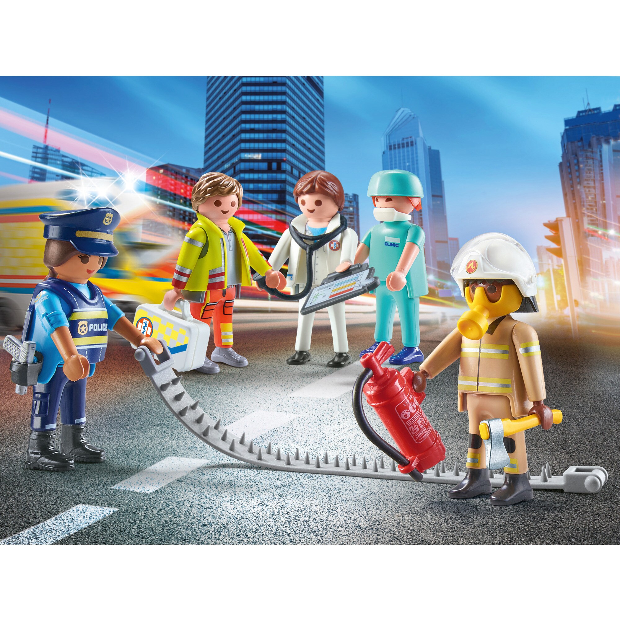 PLAYMOBIL Konstruktionsspielzeug My Figures: Rescue