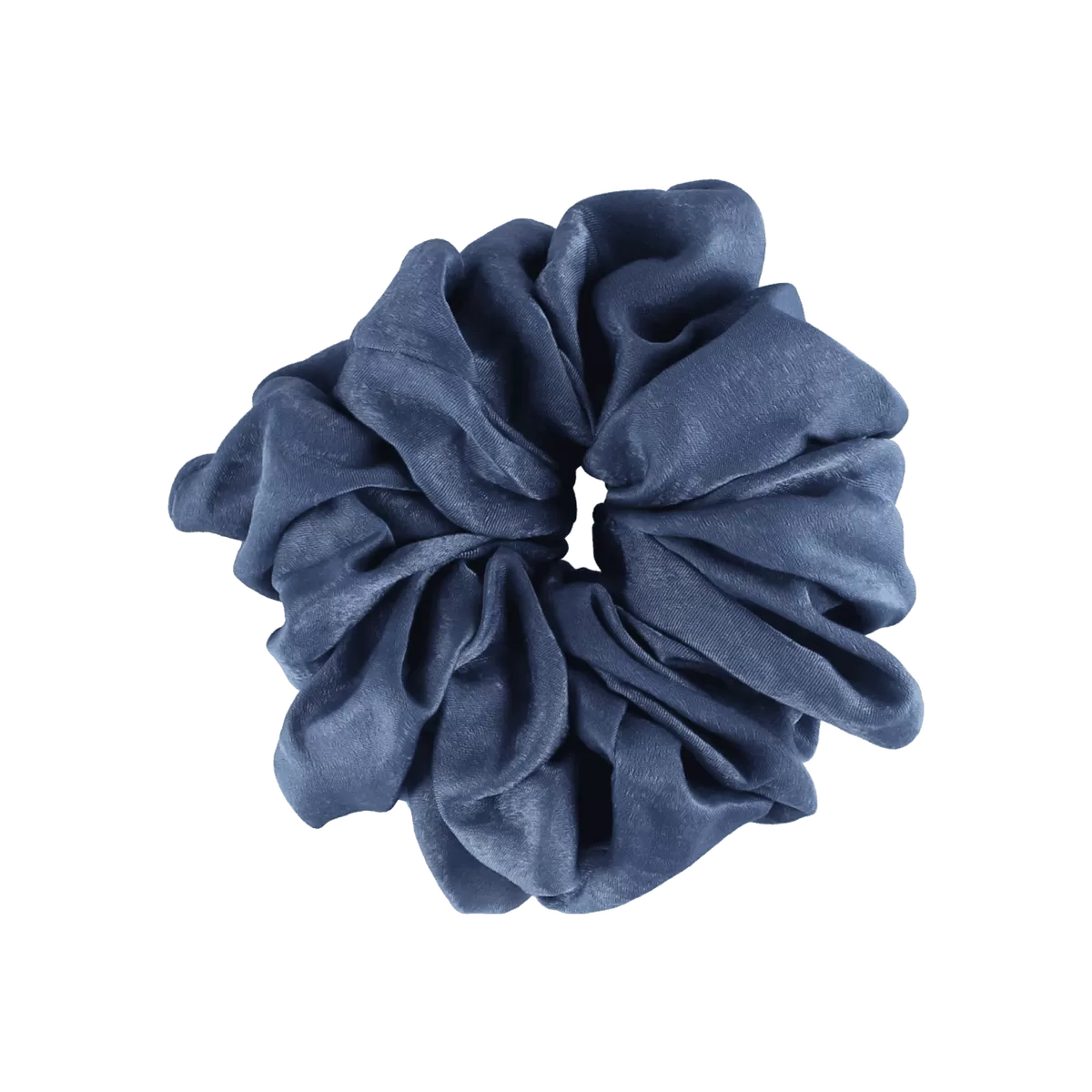 By Stær Isabella Scrunchie - Mørkeblå