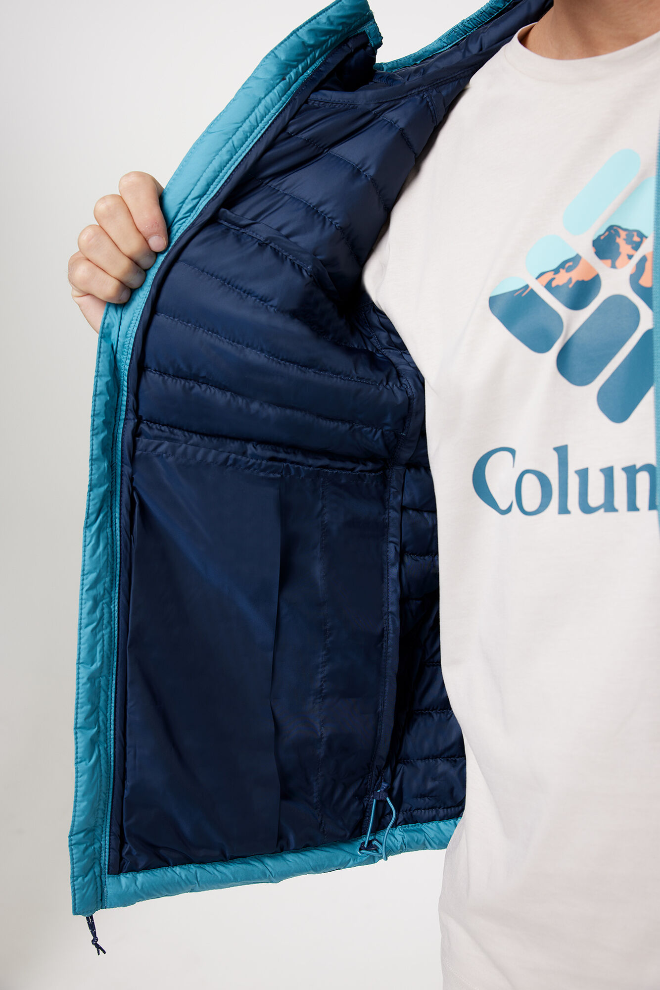 Jaqueta com capuz masculina Columbia™ Silver Falls™