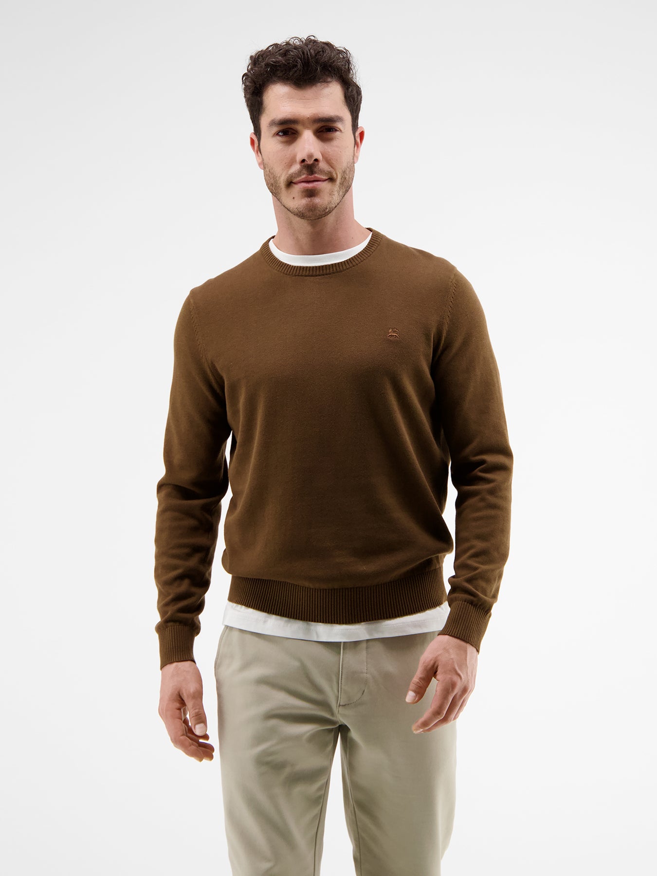 Basic Strickpullover