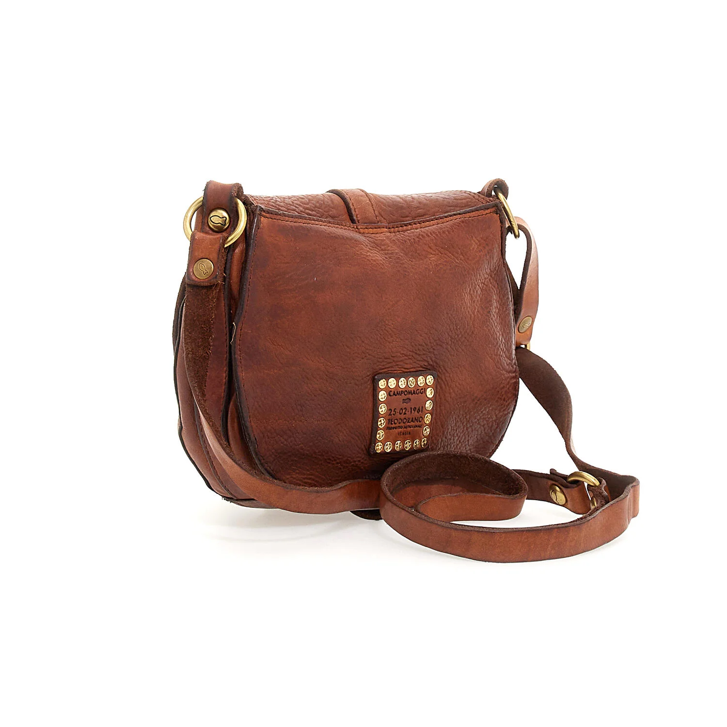 Campomaggi  Crossbodytaske i skind - Cognac