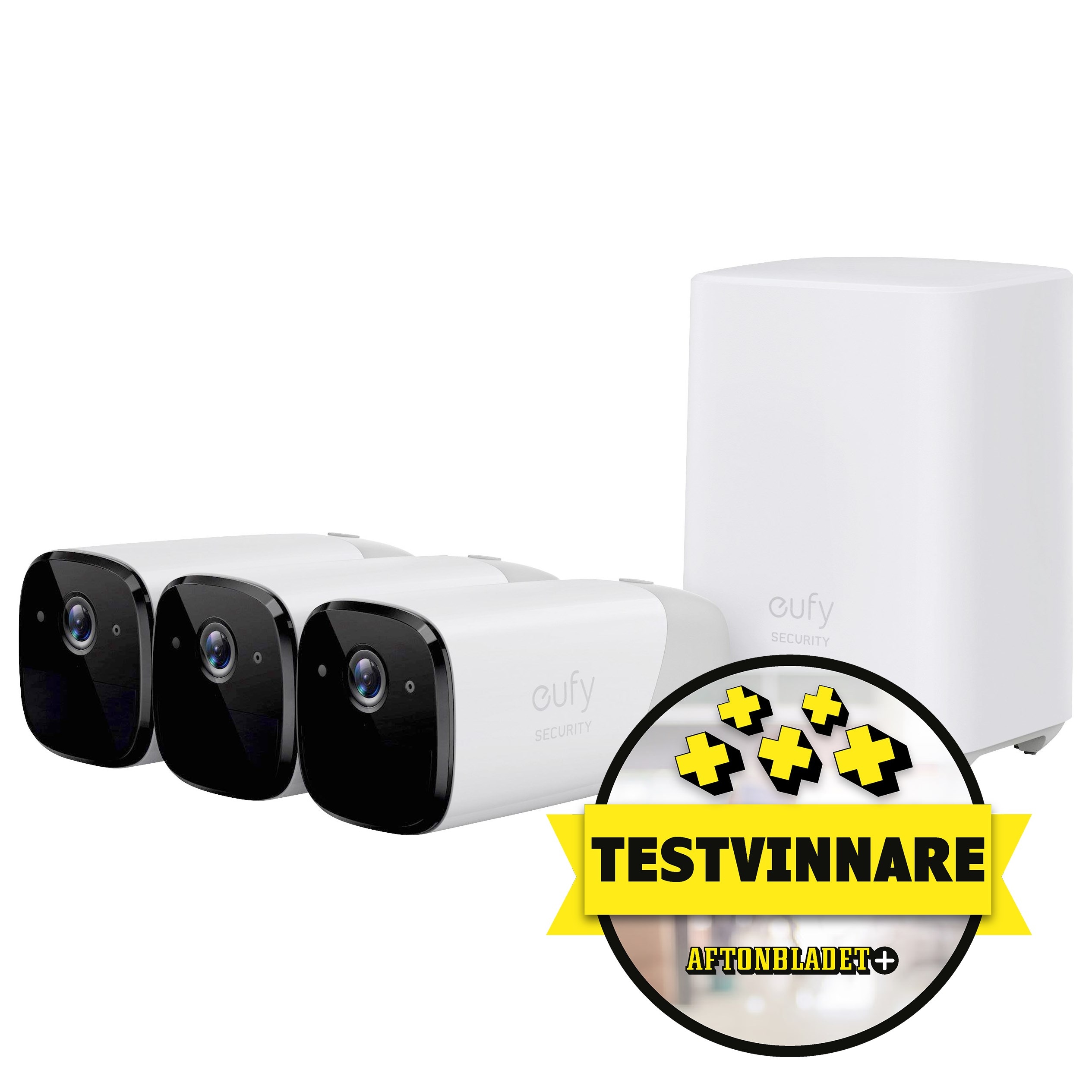Eufy EufyCam 2 Pro Kit Overvåkingssystem 3 kameraer