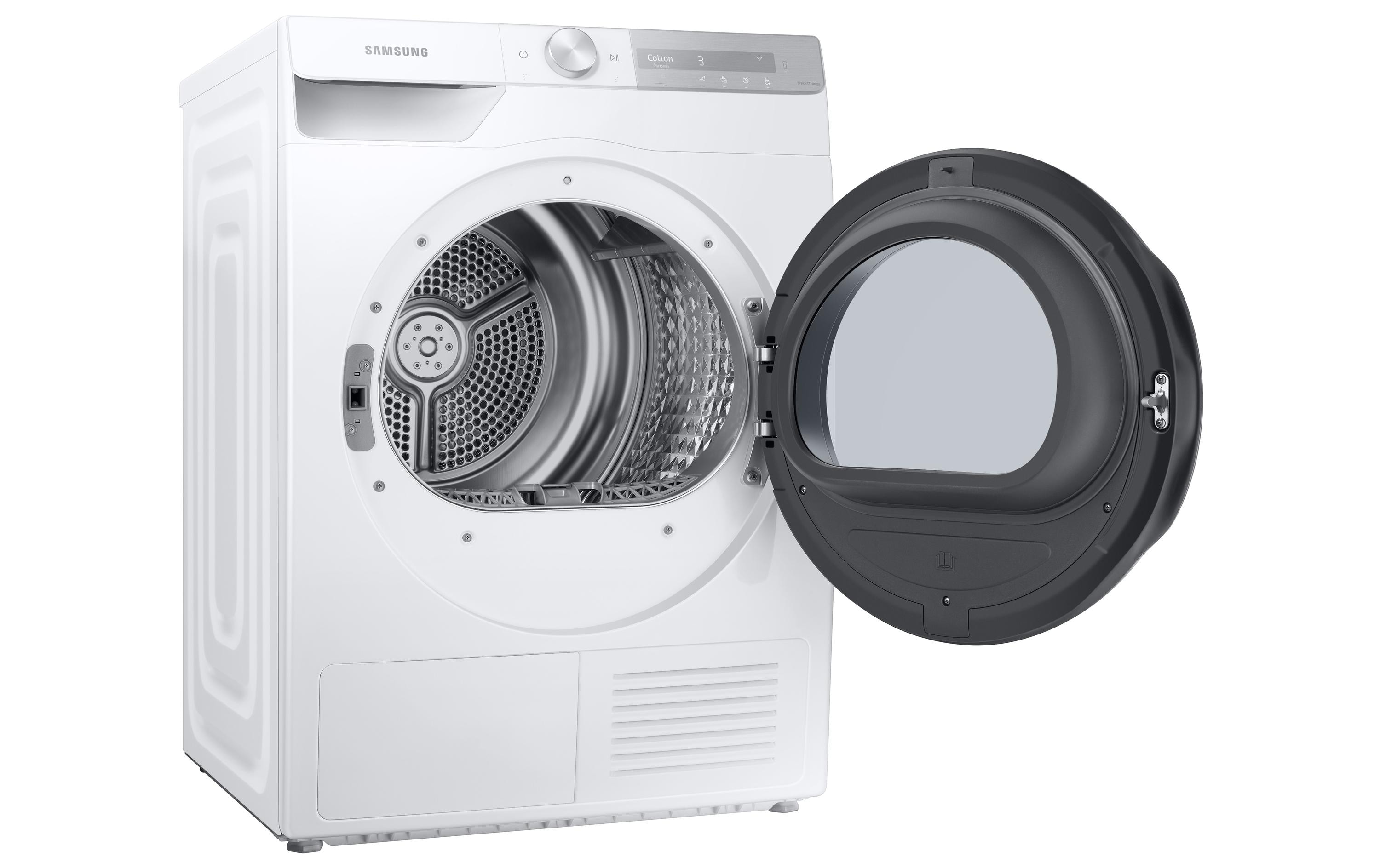 Wäschetrockner DV80T7220BH/S5 Türanschlag links (wechselbar)<br>Tumbler mit Pendeltür