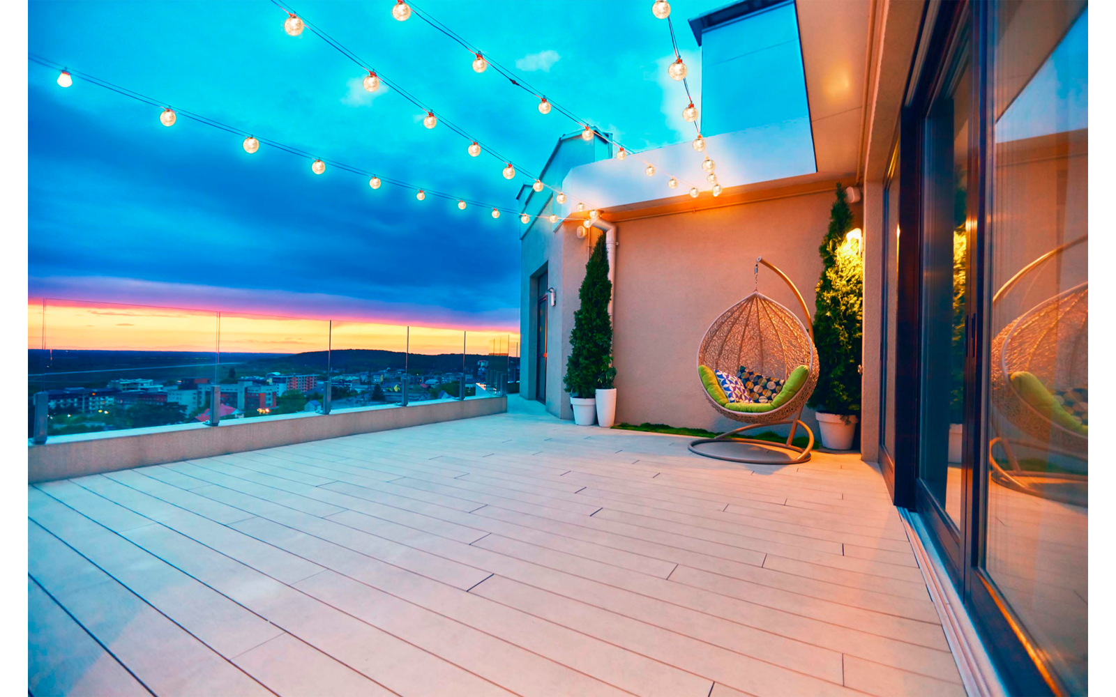 Grundig Solar Lichterkette LED 50 Birnen 6,9 Meter