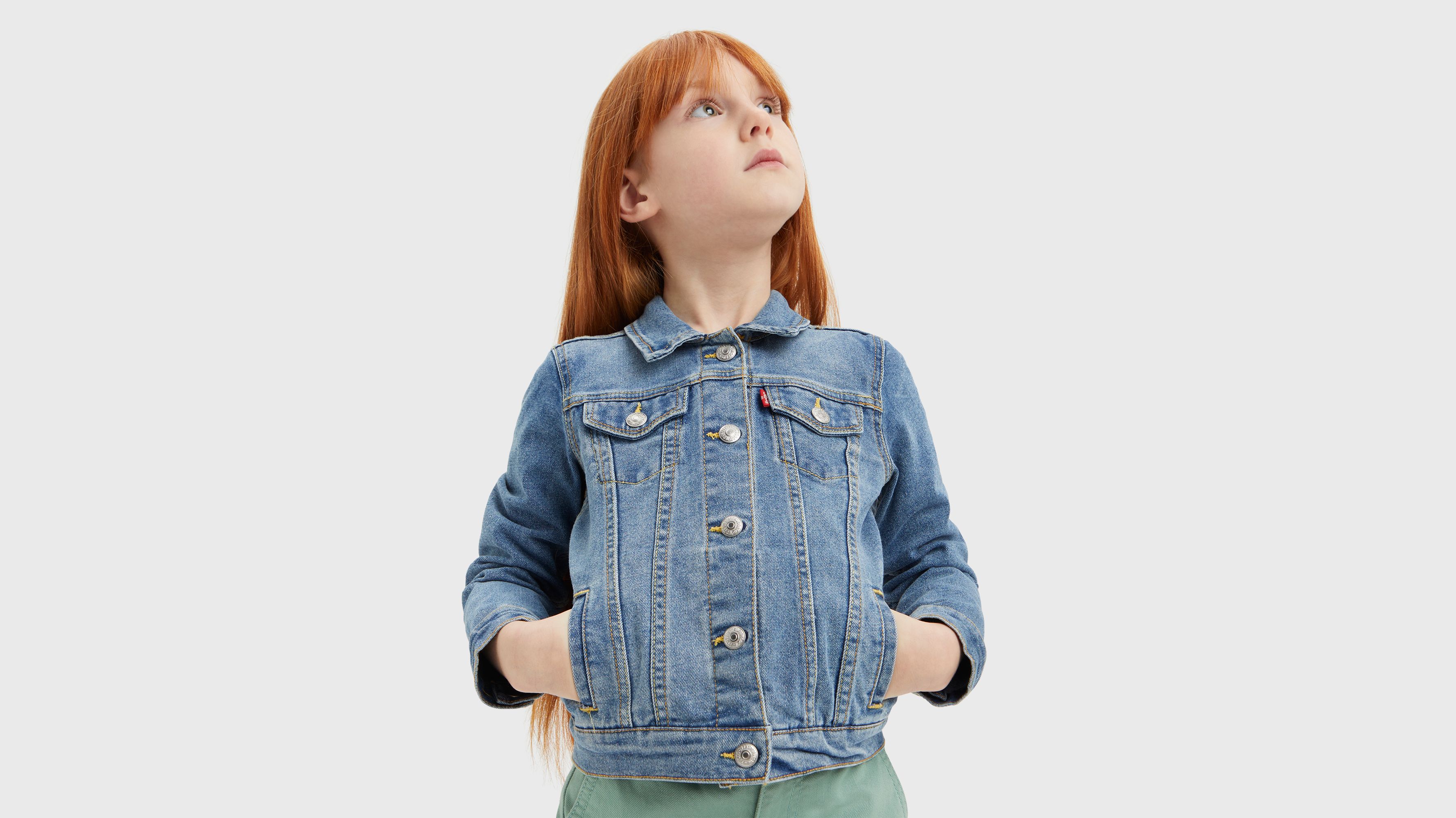 Veste Veste Trucker pour enfant - Matter Of Fact - Bleu