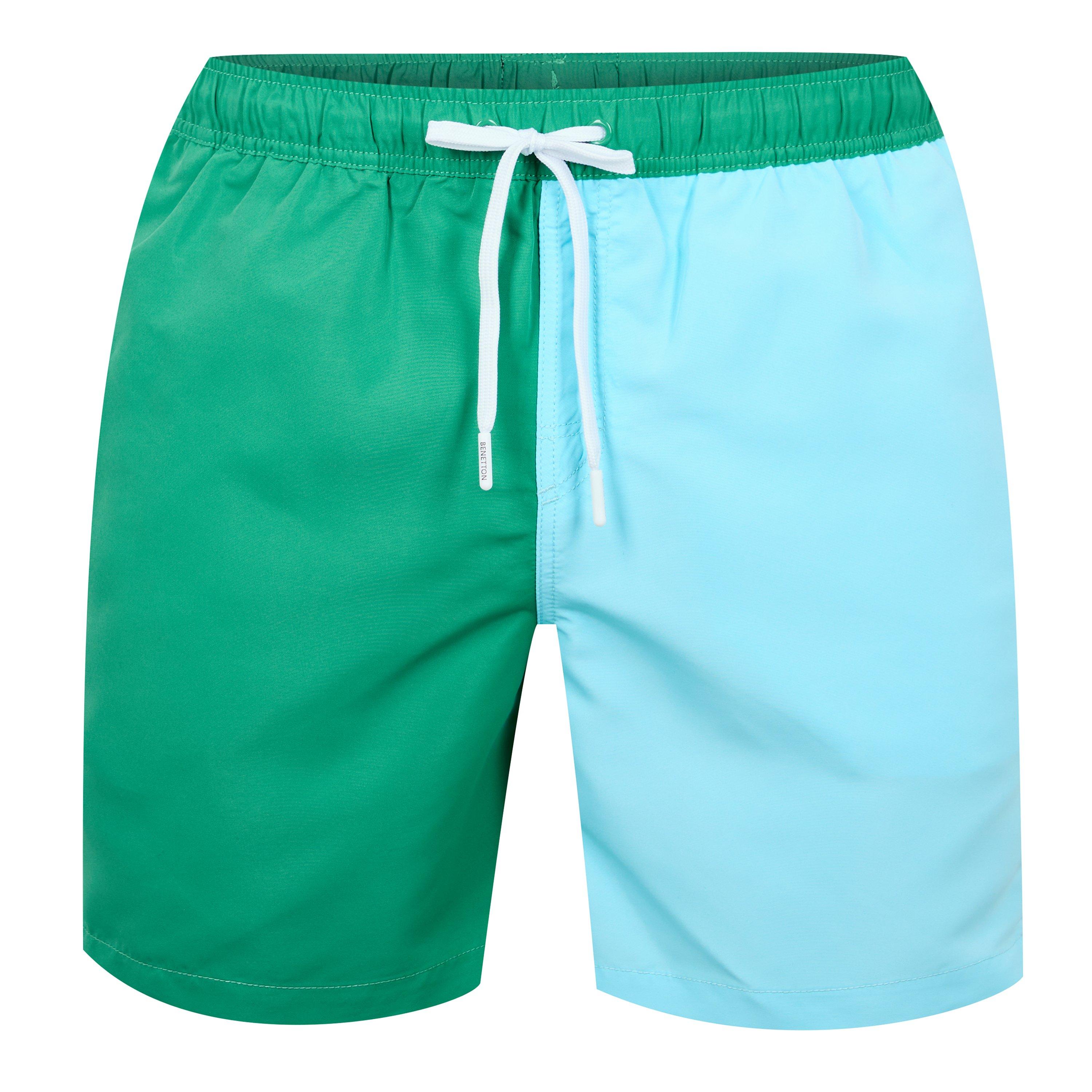 United Colors of Benetton UCB Colour Block Board Shorts Mens