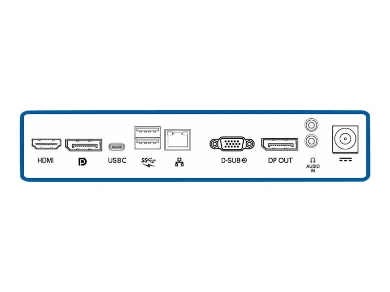 [OUTLET] - Philips B Line 241B7QUPBEB - LED-skærm - 24