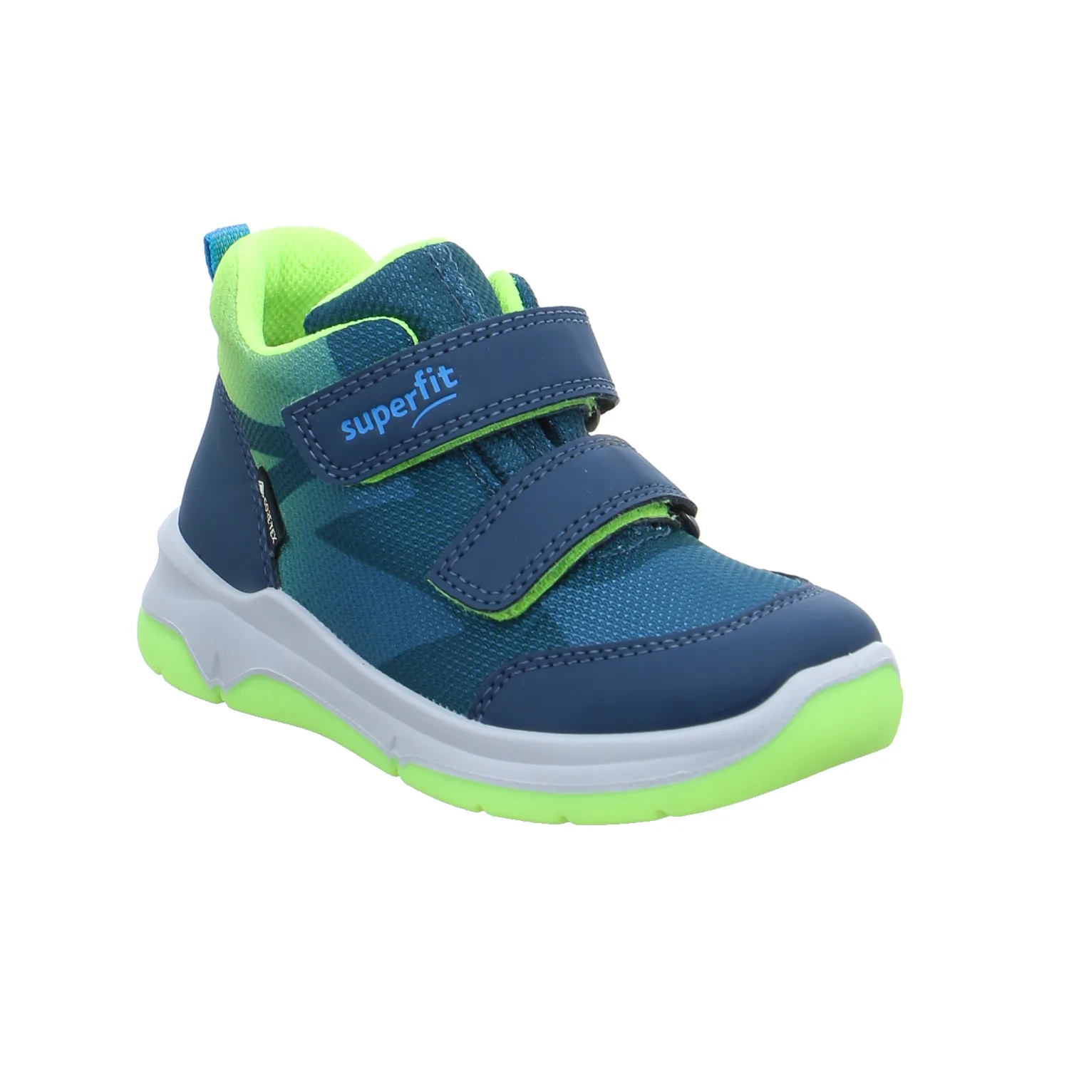 SUPERFIT Kleinkinder-Sport -Halbschuh Blau Textil  Sneaker