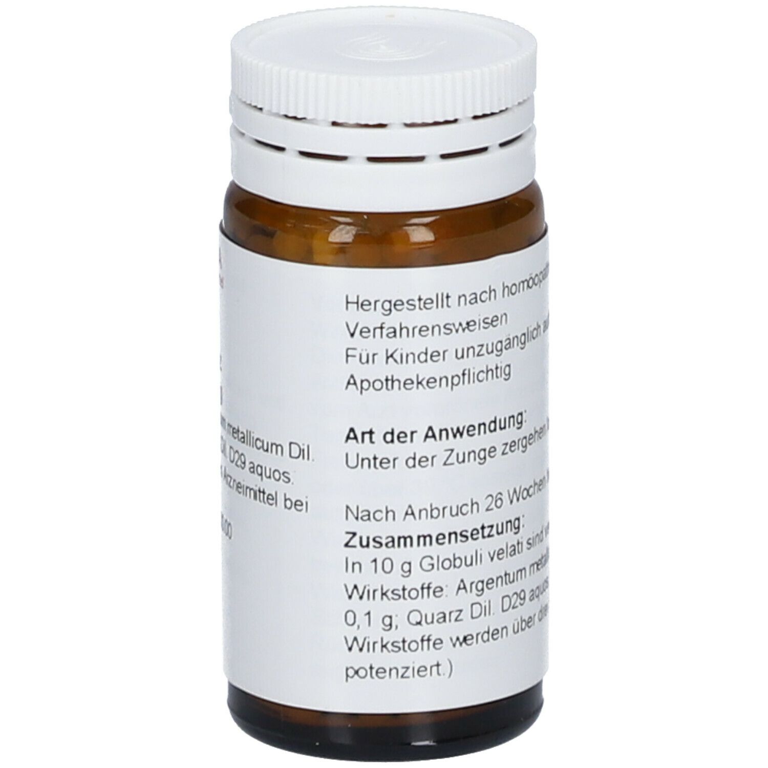 WALA® ARGENTUM/QUARZ Globuli
