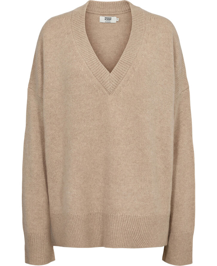 Magasin du Nord Collection Classic 3 - 100% Cashmere Light sand