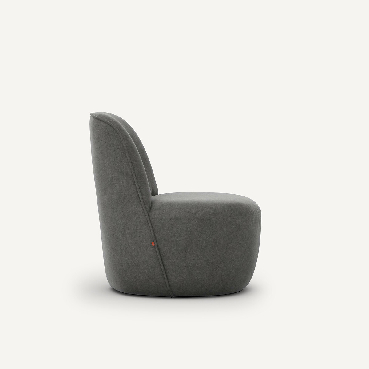 AM.PM<br>Draaifauteuil em fluweel lavado com pedra, Rosebury