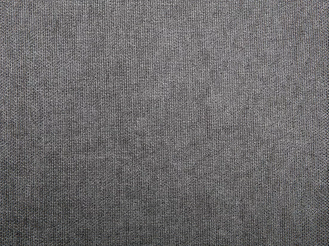 Lit coffre 160 x 200 cm avec banc - Tissu - Gris + Matelas - DOUINO