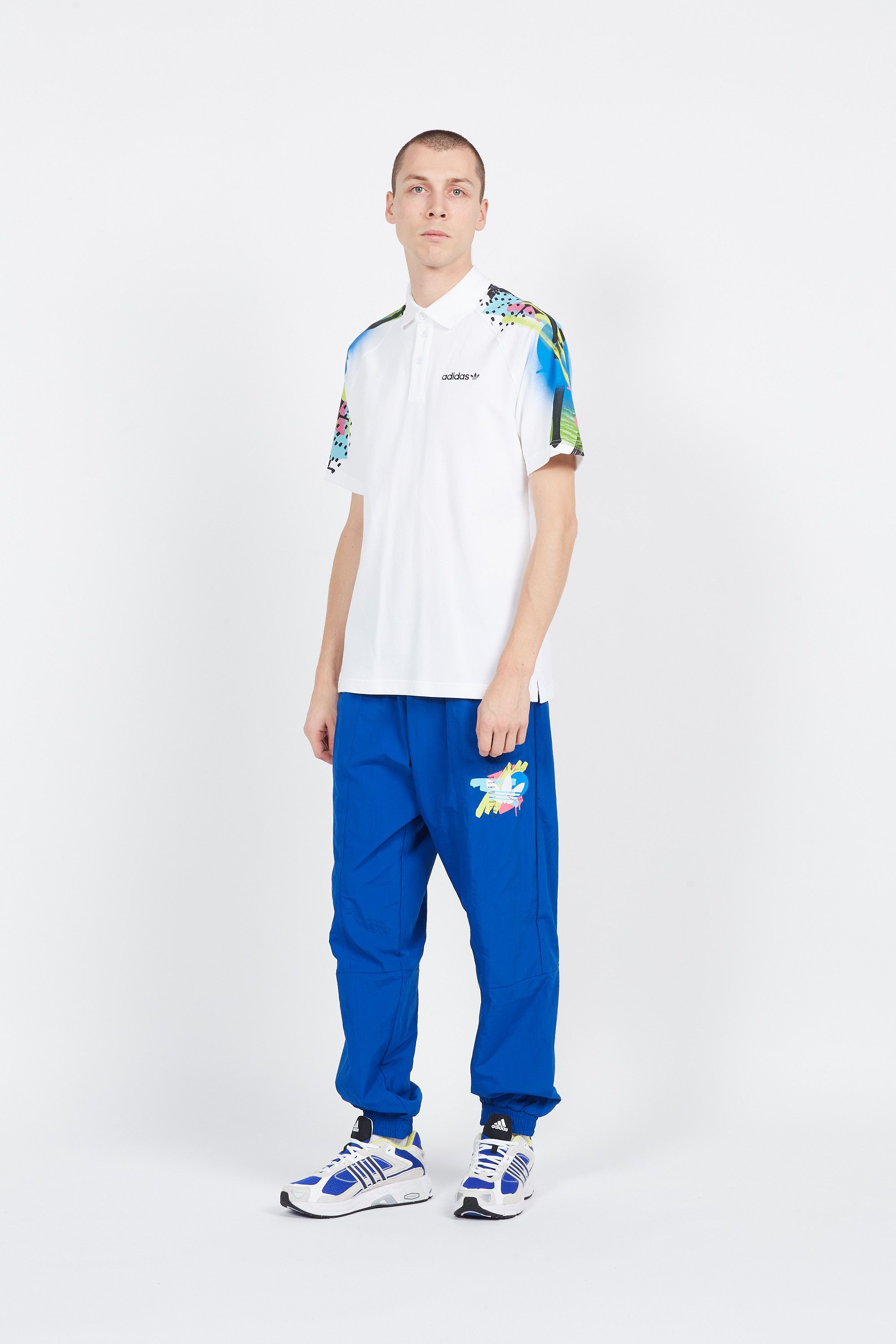 ADIDAS polo RETRO Multicolore