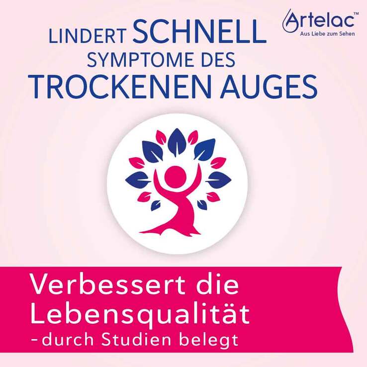Artelac® Rebalance Augentropfen für gereizte trockene Augen, 10 ml