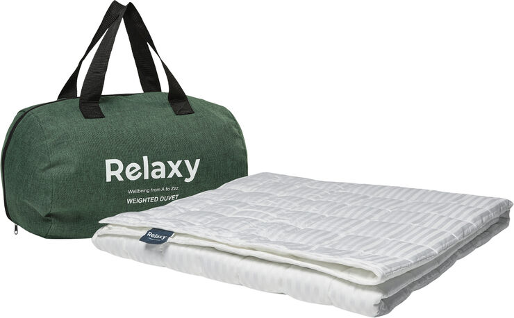 Relaxy Relaxy Vægt Dyne, 9 kg, 140x200 cm Hvid