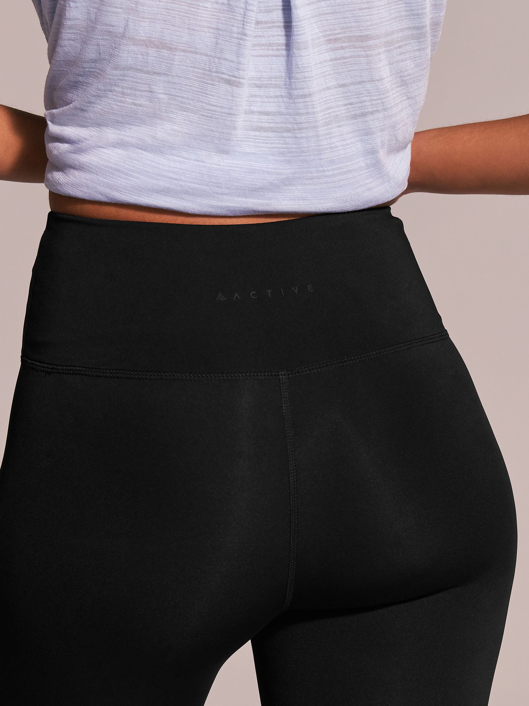 Zwart - Sportieve Power caprilegging