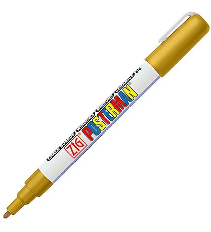 Zig Tusche - Wasserfest - 1 mm - Gold
