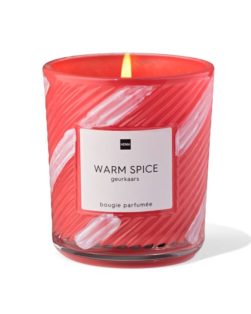 bougie parfumée warm spice