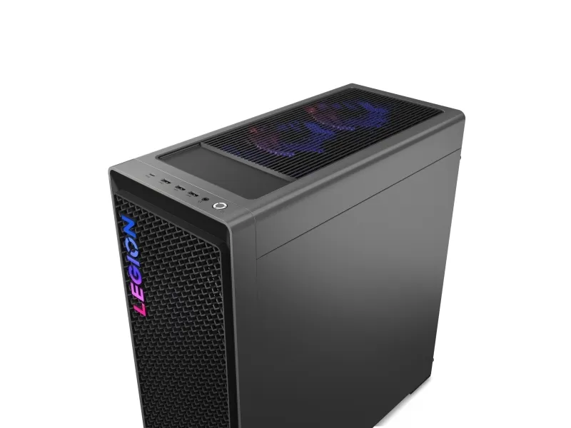 Lenovo Legion T7 34IAS10 90Y6 - Tower gaming - Core Ultra 7 265KF / op til 5.5 GHz - RAM 32 GB - SSD 1 TB - NVMe - GeForce RTX 5080 - Gigabit Ethernet, 2.5 Gigabit Ethernet, IEEE 802.11ax (Wi-Fi 6), Bluetooth 5.4, IEEE 802.11be (Wi-Fi 7) - Win 11 Hom