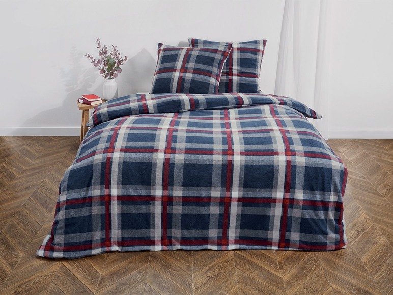 Draaibaar microvezel-fleece beddengoed 240 x 220 cm