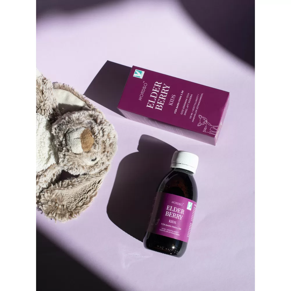 NORDBO Elderberry Kids - 120 ml