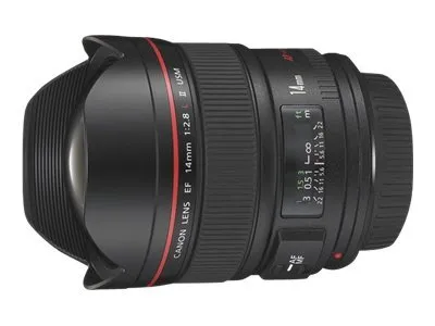 Canon EF - Vidvinkel objektiv - 14 mm - f/2.8 L II USM - Canon EF - for EOS 1000, 1D, 50, 500, 5D, 7D, Kiss F, Kiss X2, Kiss X3, Rebel T1i, Rebel XS, Rebel XSi