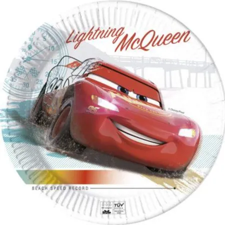 Procos Decorata™ Disney Partyteller Cars 8 Stk. Ø 23cm