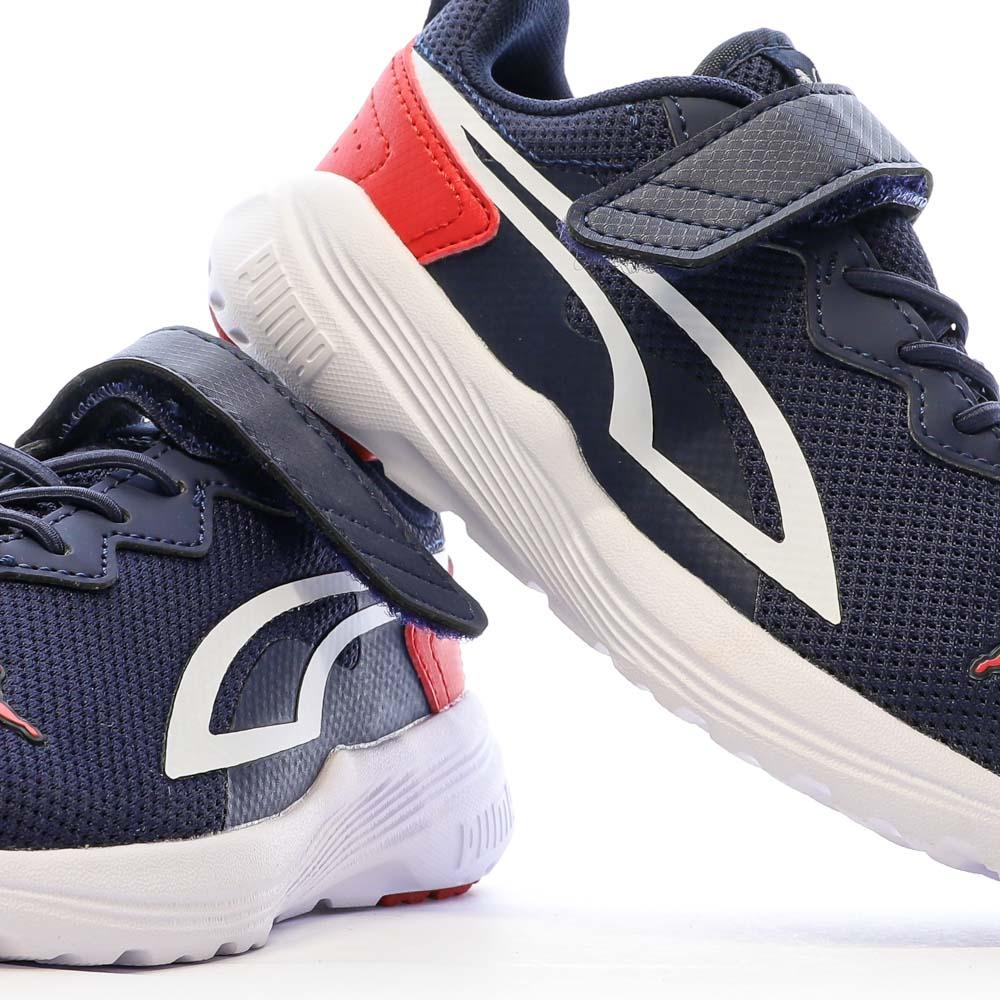 Puma Baskets Marine/Rouge Garçon Puma All-day Active