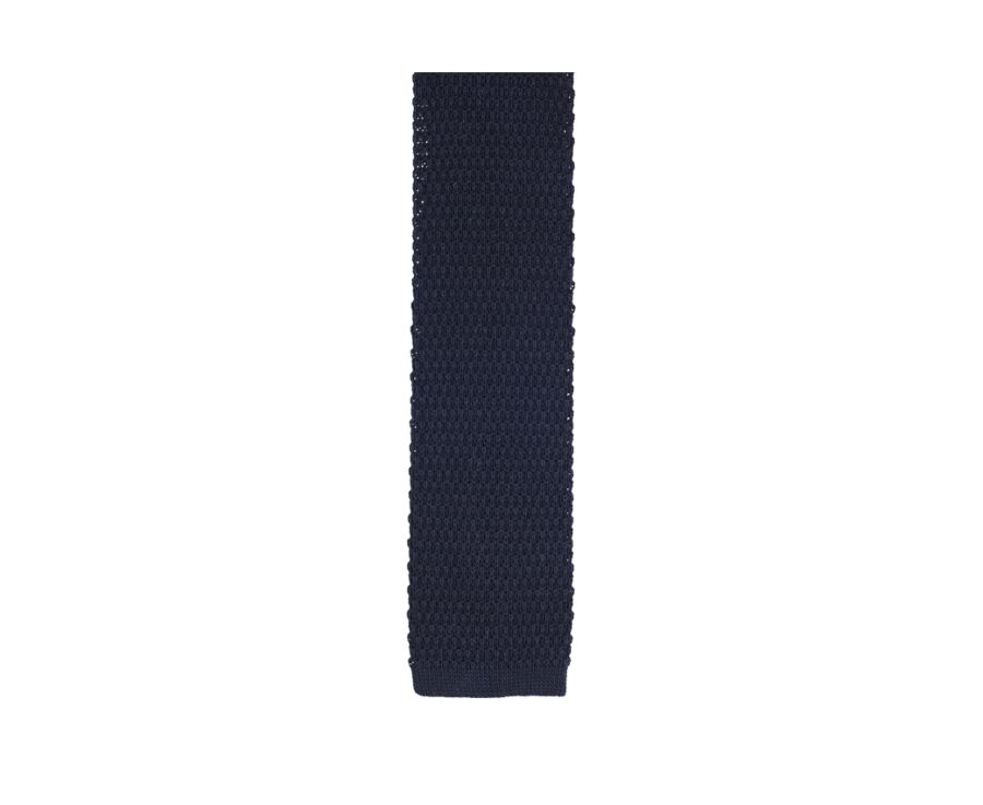 Cravate tricot homme Noir