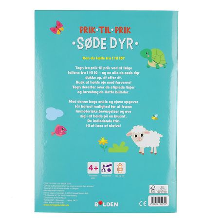 Forlaget Bolden Aktivitätsbuch - Prik til Prik 1-10 - Dänisch