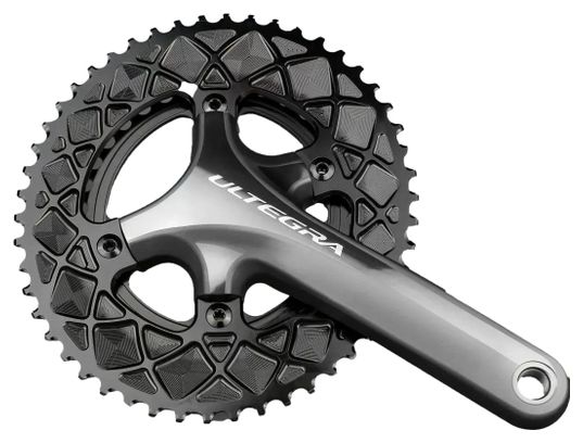 Plateau AbsoluteBlack Premium Round Road 110x4 BCD pour transmission Shimano Dura Ace / Ultegra 11V Noir