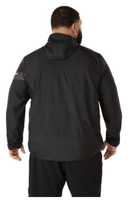Veste coupe-vent Asics Icon Noir Homme