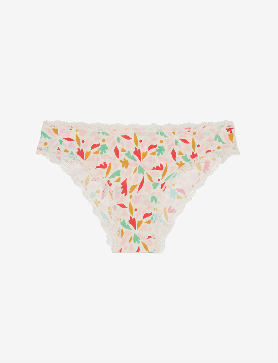Culotte taille basse - etreinte rose vitaminé