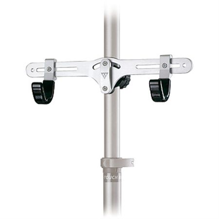 DUAL TOUCH Zweithalterung für oberes Rohr  silber