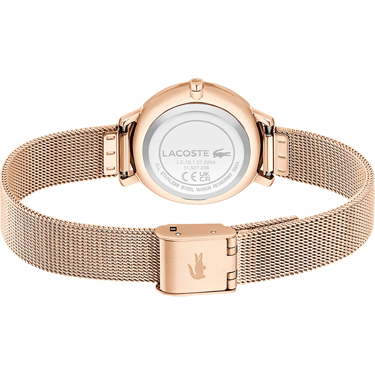 Montre LACOSTE suzanne femme bracelet acier rose