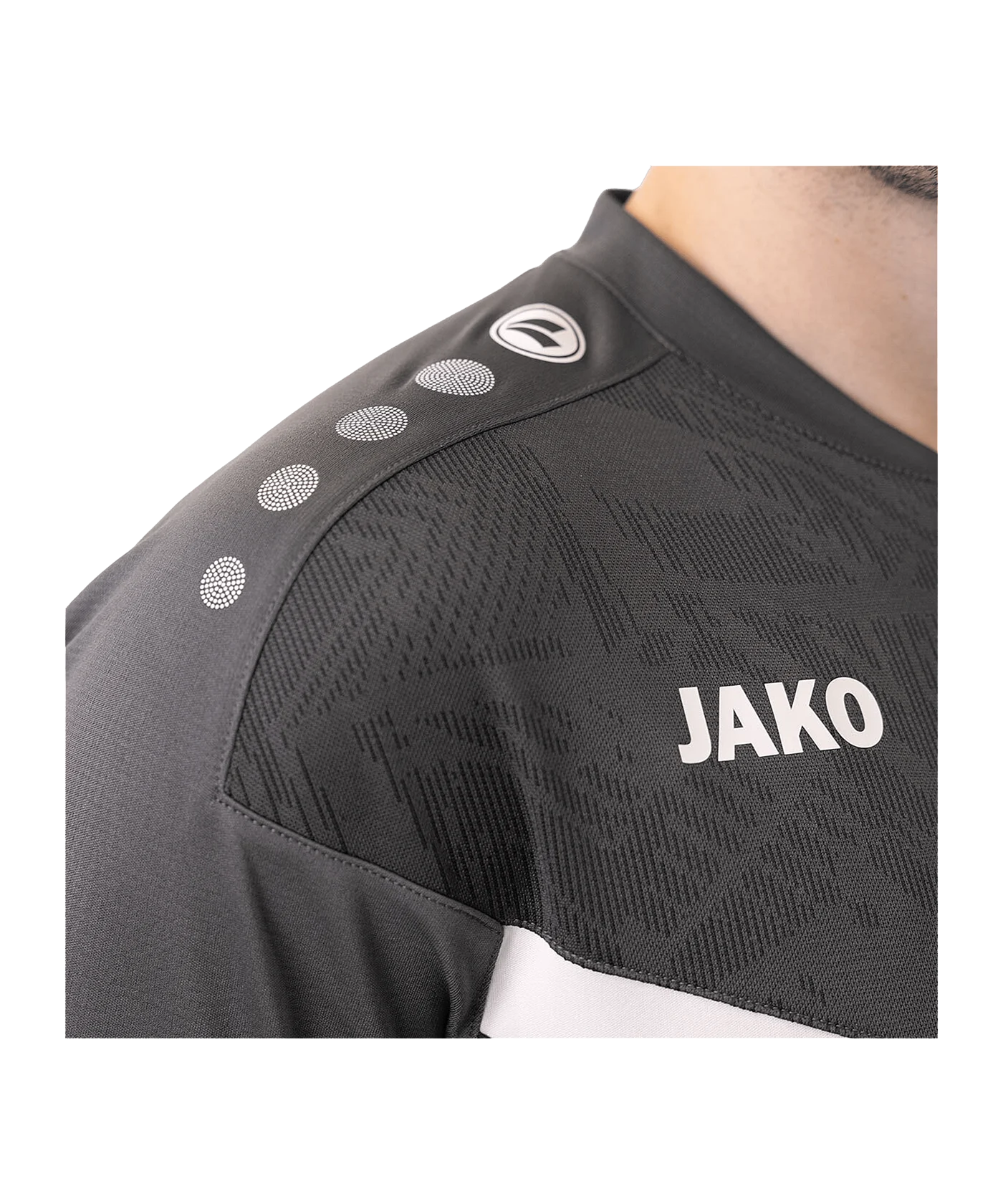 JAKO Iconic Poloshirt Schwarz F801