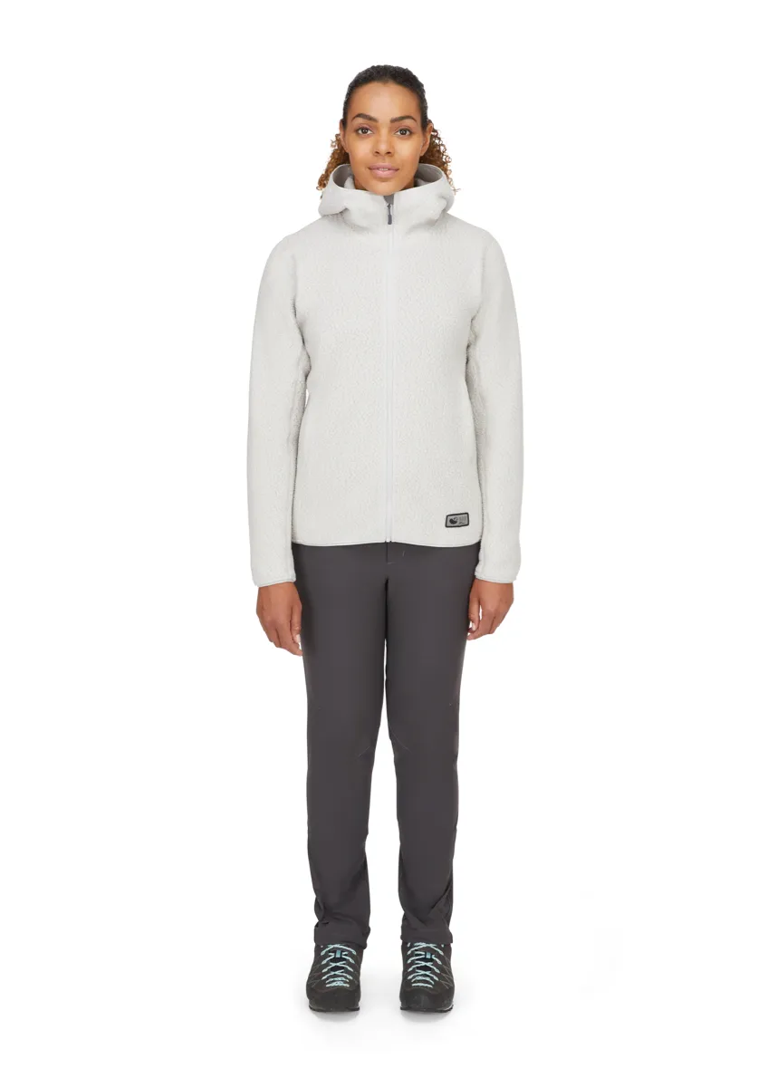 Rab Shearling Hoody Wmns Pewter