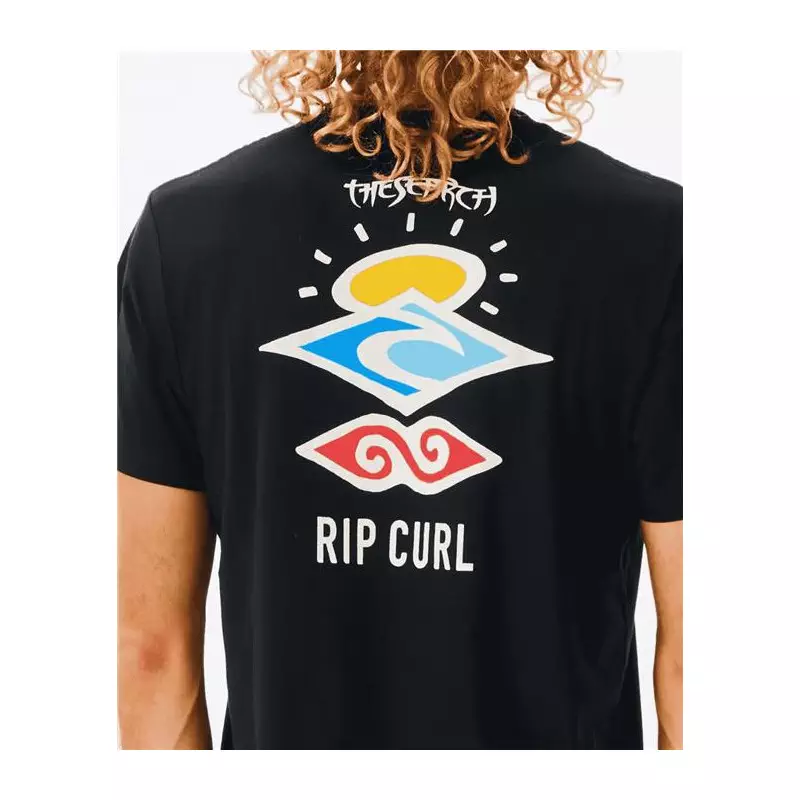 Teeshirt RIPCURL Search Icon Tee Black