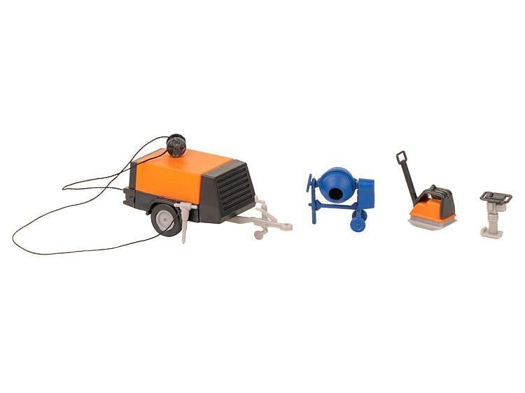 Faller Baumaschinen Set H0 Baustelleneinrichtung für Ihre Modelleisenbahn