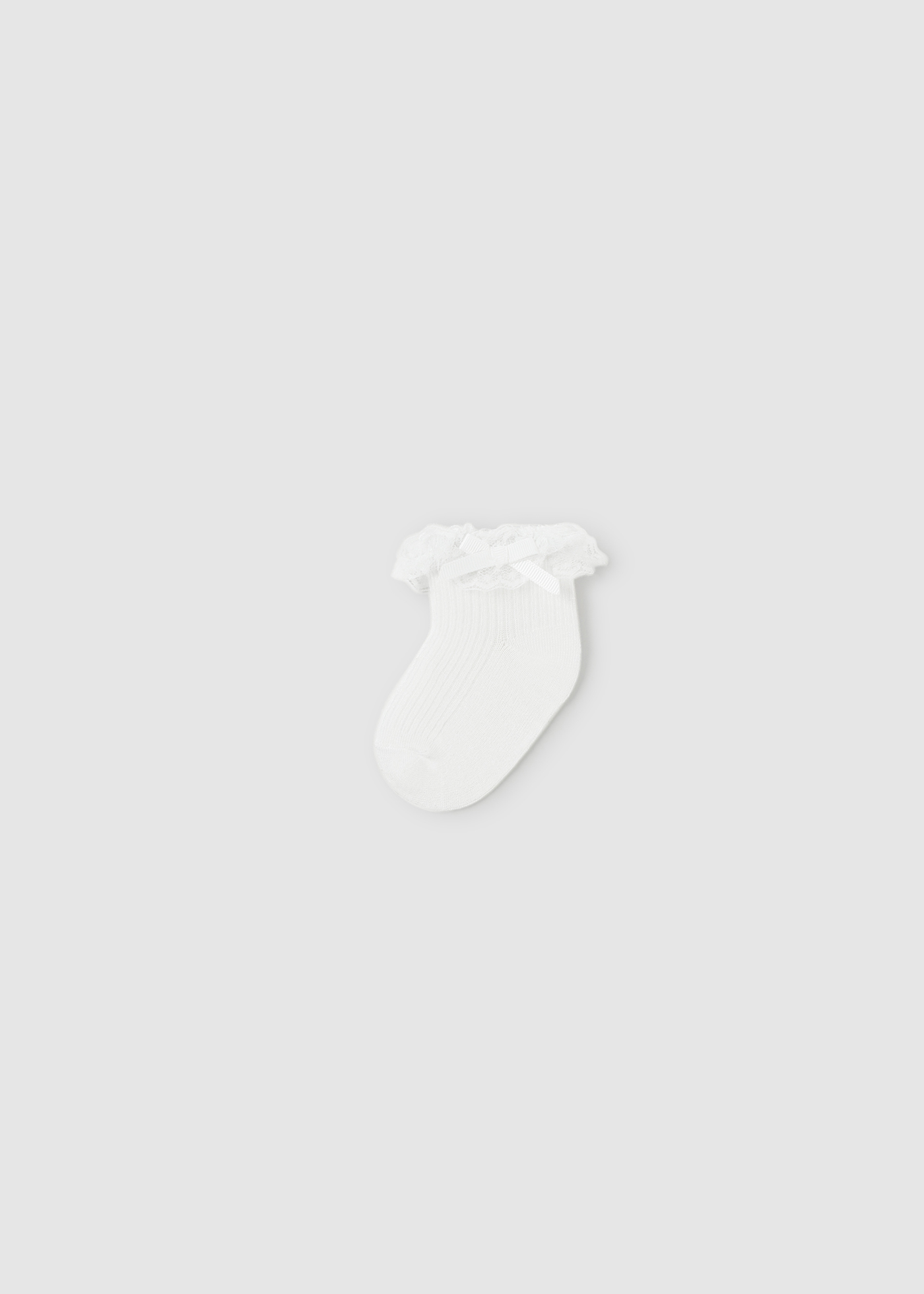 Meia de cerimônia LENZING™ ECOVERO™, viscose, jade recém-nascido