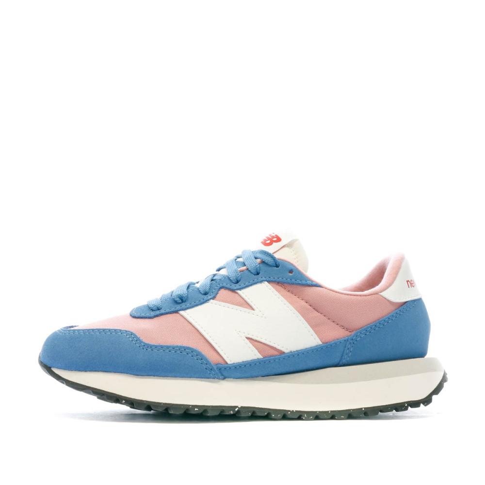 New Balance WS237 Baskets Rose/Bleu Femme New Balance