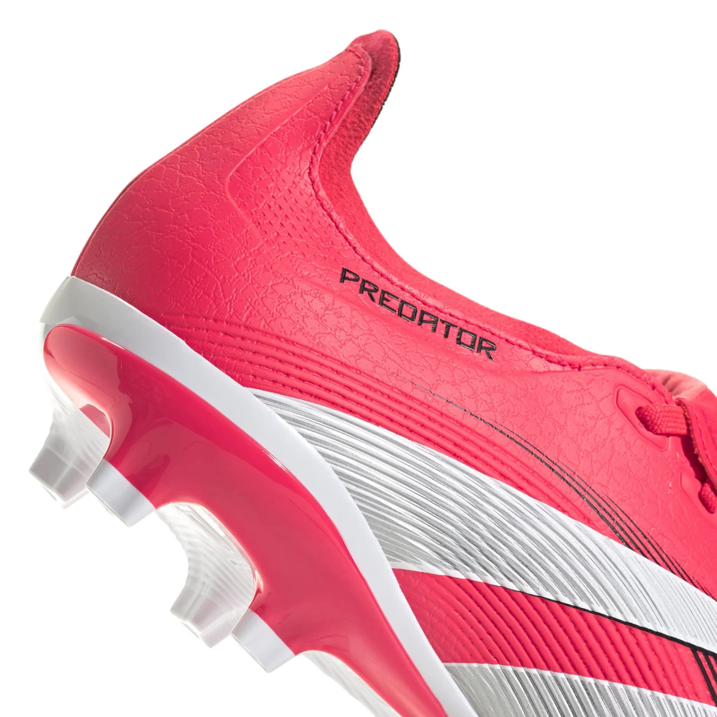 Adidas Predator League FT Gras / Kunstgras Voetbalschoenen (MG) Rood Wit Zwart
