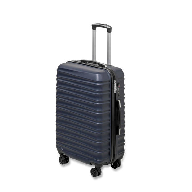 Blokker Reiskoffer - Dark Blue - Medium