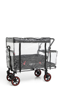 North 13.5 Porter Vogn inkl. Regntrekk, Black