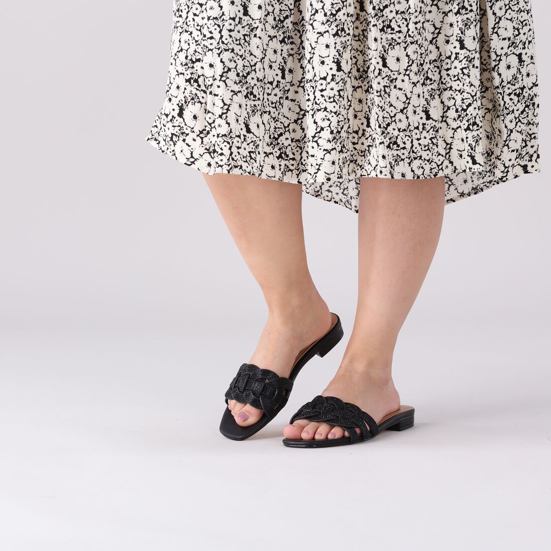 BIBI LOU zwarte bibi lou slippers 868z00hg